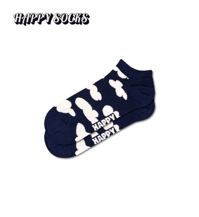 Happy Socks(ハッピーソックス)/スニーカー丈ソックス（CLOUDY）
