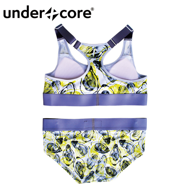 UNDERXCORE (アンダーコア)/LADY'Sブラジャー・パンツSET lem lem oyster