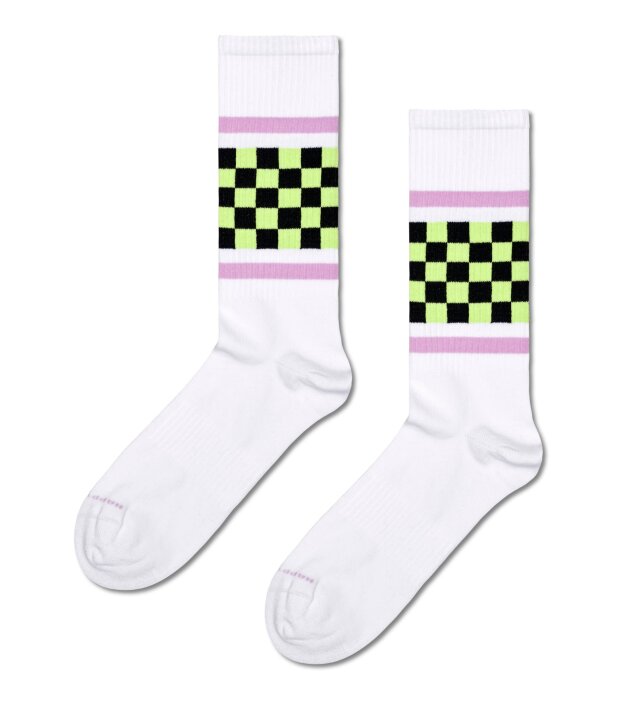 Happy Socks(ハッピーソックス)/Checked Stripe Sneaker Sock