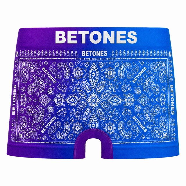 BETONES（ビトーンズ）/BANDANA2（PURPLE×BLUE)