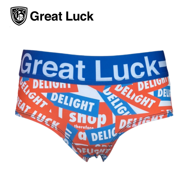 Great Luck(Designed in Japan)/ 【レディース】グレイトラック DLボックスロゴショーツ
