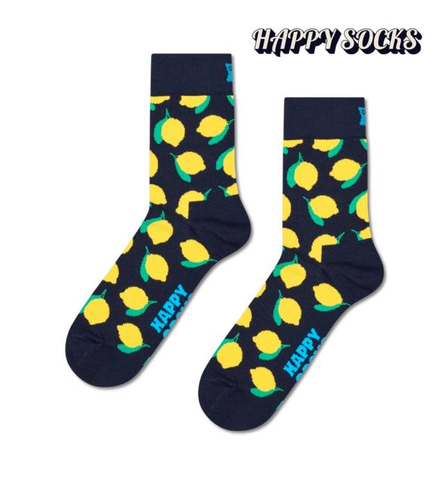 Happy Socks(ハッピーソックス)/ショート丈ソックス（Lemon）