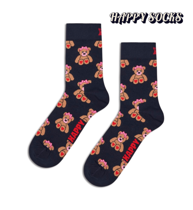 Happy Socks(ハッピーソックス)/ショート丈ソックス（TEDDY）