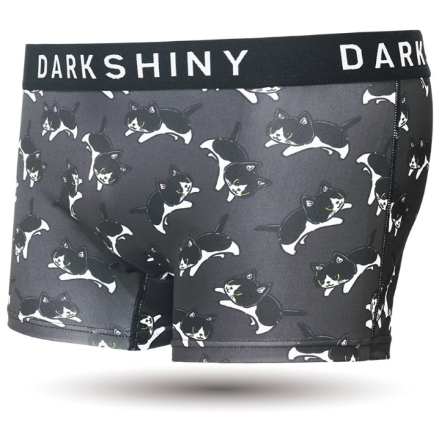 ネコチ　スカパン ねこぶちさん 接触冷感 ショートパンツ ず～っとだらけていたいニャ