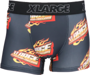 X-LARGE(エクストララージ)/ Fire logo(BLACK)