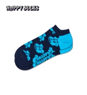 Happy Socks(ハッピーソックス)/スニーカー丈ソックス（DOG Blue）