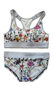 UNDERXCORE (アンダーコア)/LADY’Sブラジャー・パンツSET daydream paradise