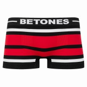 BETONES（ビトーンズ）/BLACK AKER2L(WHITE×RED)-Lady's-
