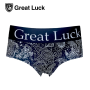 Great Luck(Designed in Japan）/【レディース】グレイトラック ペイズリー （WHITE）