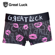 Great Luck(Designed in Japan）/ 【レディース】グレイトラック lips(ブラック)-リップス-