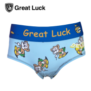 Great Luck(Designed in Japan）/ 【レディース】グレイトラック ディラクマショーツ（BLUE）
