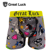 Great Luck(Designed in Japan）/グレイトラック　TATTOO (イエロー)