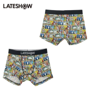 LATESHOW(レイトショー)/Casper アメコミ総柄ボクサーパンツ