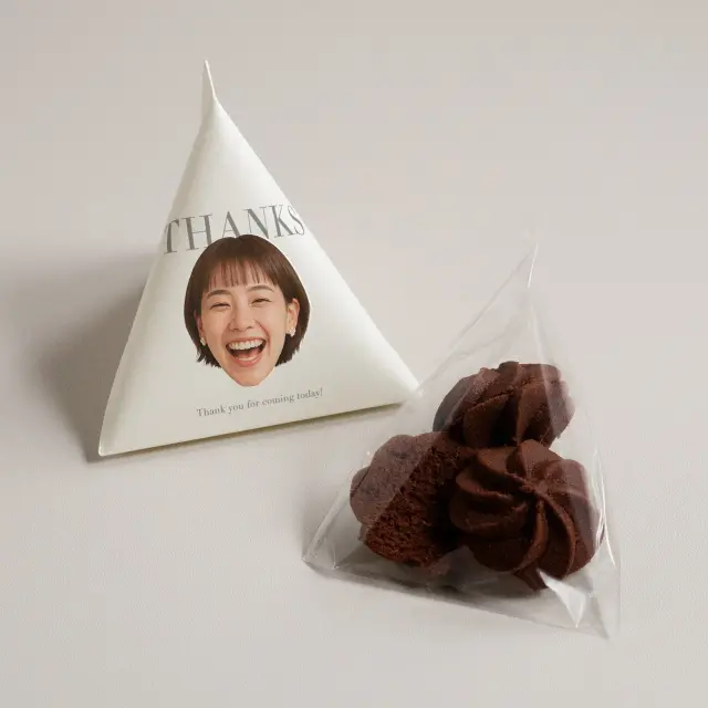 Face Design プチギフト お菓子入り 24個【顔写真入り】【ばら単体】