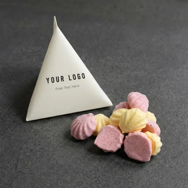 洋菓子店の焼き菓子 ロゴ入りパッケージ 50個【ノベルティ】【プチギフト】