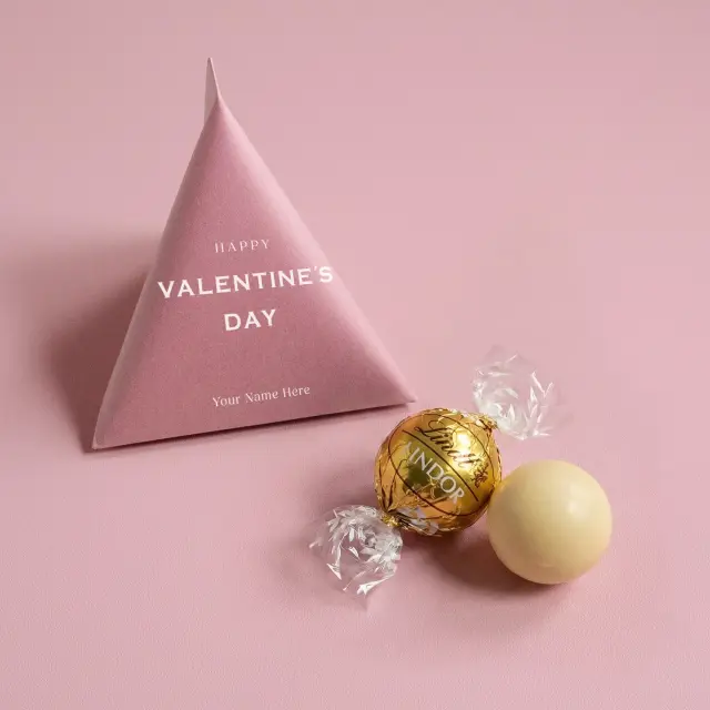 【2026】 リンツチョコレート バレンタインパッケージ 24個【名入れ】【イベント】