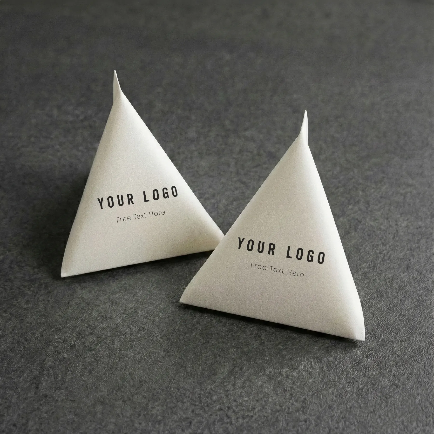 ロゴ入りテトラパッケージ 50枚【商品パッケージ】【オリジナルパッケージ】