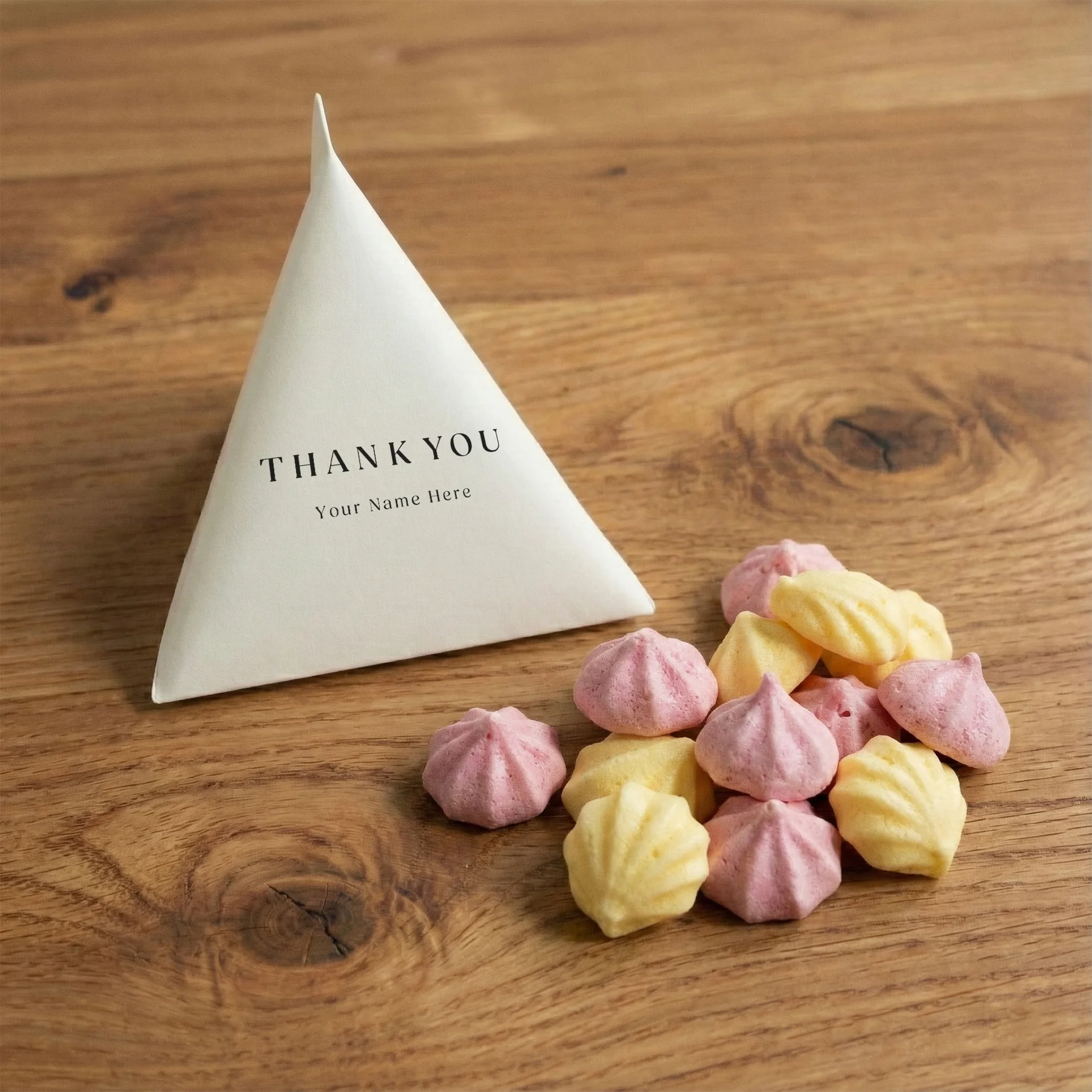 洋菓子店の本格焼き菓子 Thank you パッケージ 50個【名入れ】【お礼】【プチギフト】【個包装】