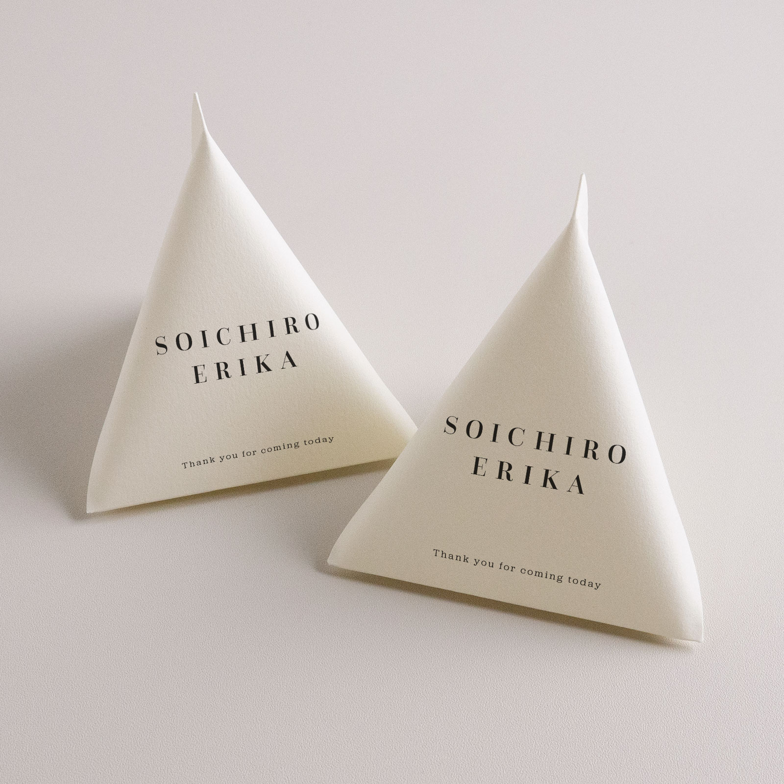 プチギフト用パッケージ 40sets 【新郎新婦名前design】