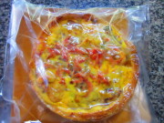 海老と野菜のキッシュ仕立て