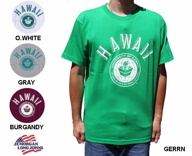 JEMOGAN ハワイ大学 Tシャツ