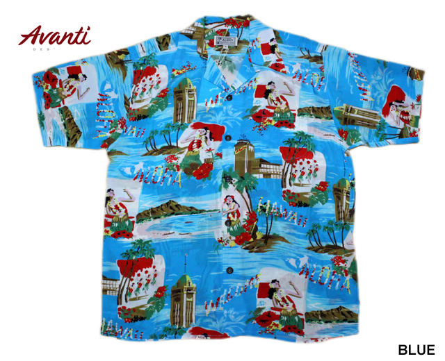 AVANTI アヴァンティ アロハシャツ