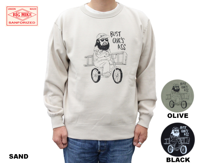 ビッグマイク オジサン スウェット