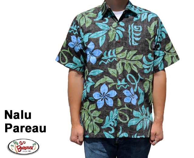 ゴーベアフット アロハシャツ