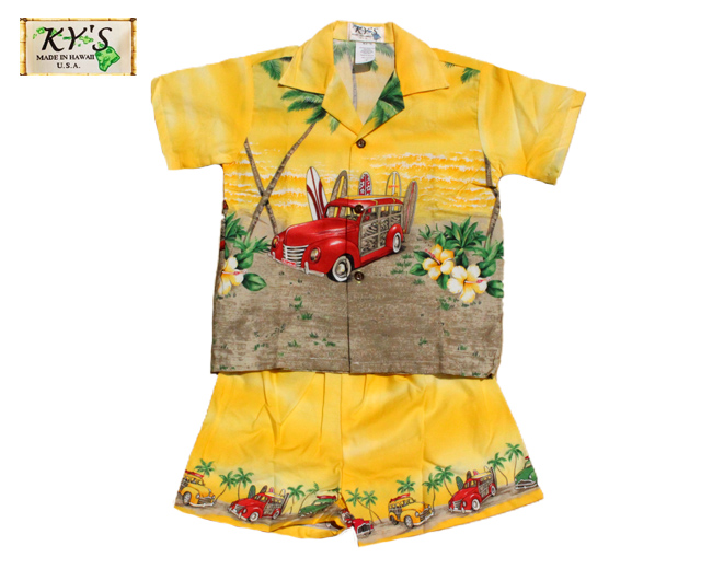 KY'S アロハシャツ 子供用 ハワイ製