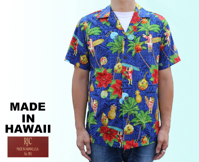 RJC アロハシャツ サンタ クリスマス