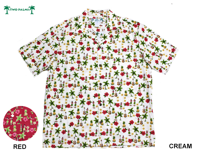 TWOPALMS トゥーパームス アロハシャツ