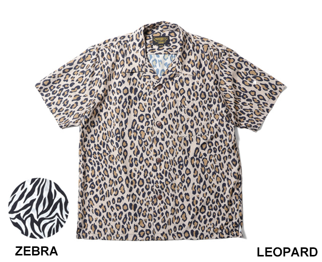 UNIVERD72 アロハシャツ アニマル柄