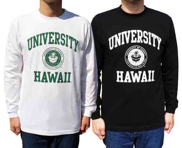 ハワイ大学 UH 長袖Tシャツ