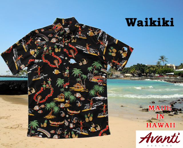アロハシャツ　アヴァンティ　アバンティ