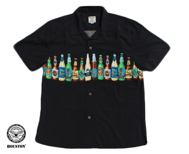 ヒューストン アロハシャツ ビール