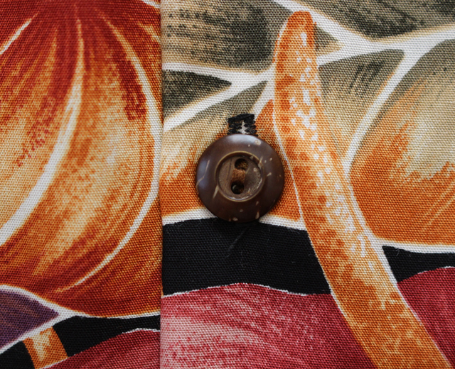 カラカウア　アロハシャツ　アンスリウム