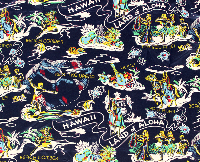 AVANTI アヴァンティ アロハシャツ LAND OF ALOHA ランドオブアロハ