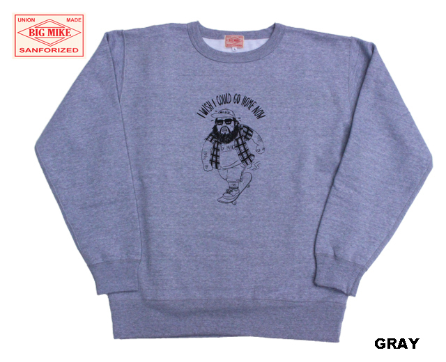 BIGMIKE ビッグマイク スウェット オジサン