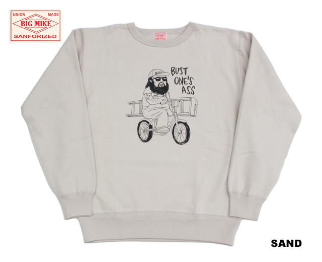 ビッグマイク オジサン スウェット