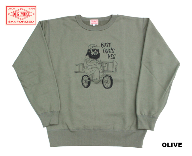 ビッグマイク オジサン スウェット