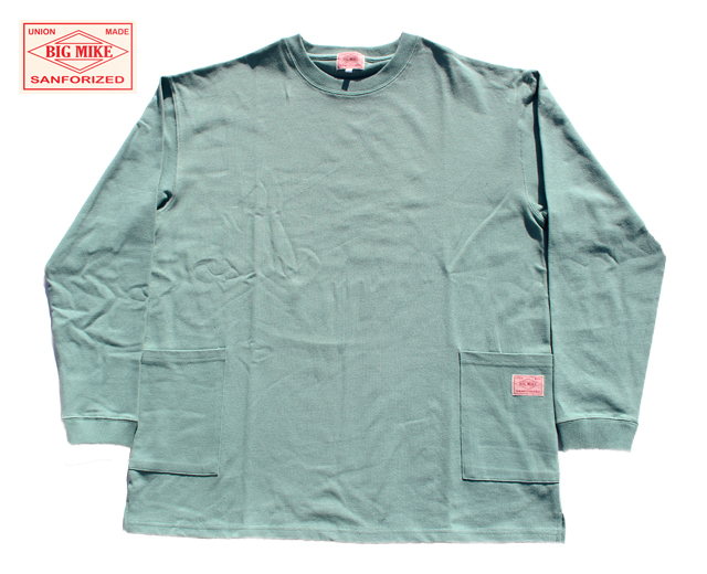 BIGMIKE ビッグマイク Wポケット長袖T
