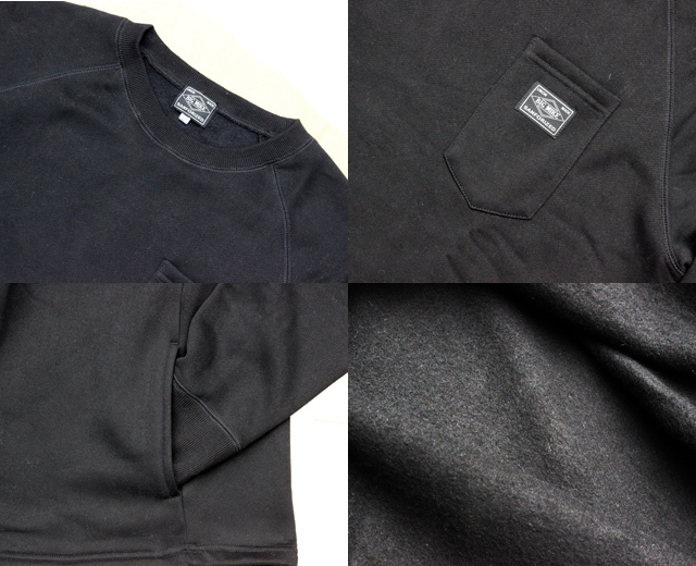 BIGMIKE ビッグマイク サングラスポケットスウェット