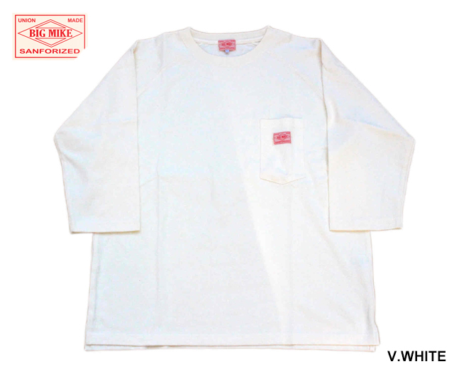 BIGMIKE ビッグマイク 七分袖Tシャツ