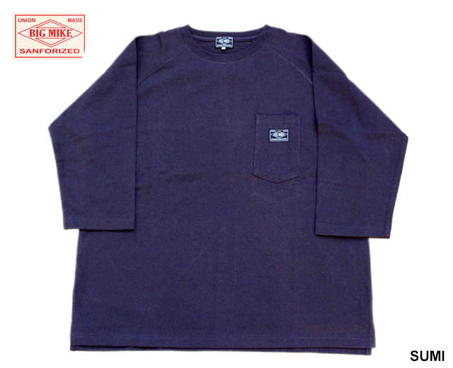 BIGMIKE ビッグマイク 七分袖Tシャツ