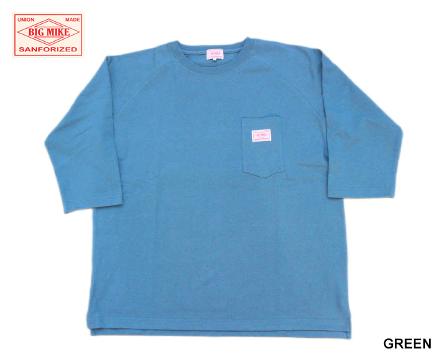 BIGMIKE ビッグマイク 七分袖Tシャツ