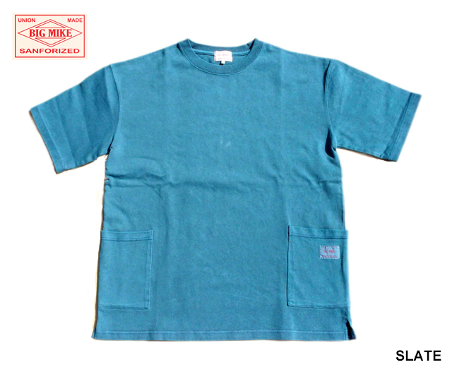 BIGMIKE ビッグマイク Wポケット半袖T