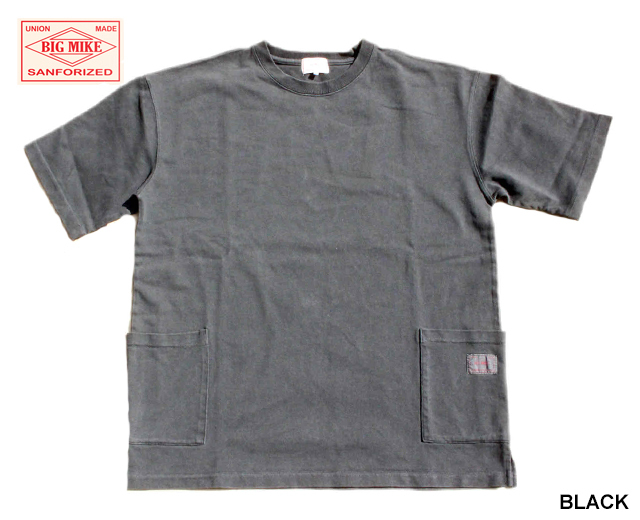 BIGMIKE ビッグマイク Wポケット半袖T
