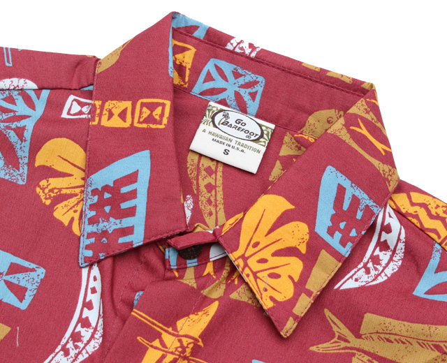 ゴーベアフット アロハシャツ