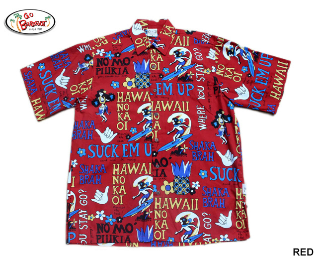 GOBAREFOOT ゴーベアフット アロハシャツ アメリカ製