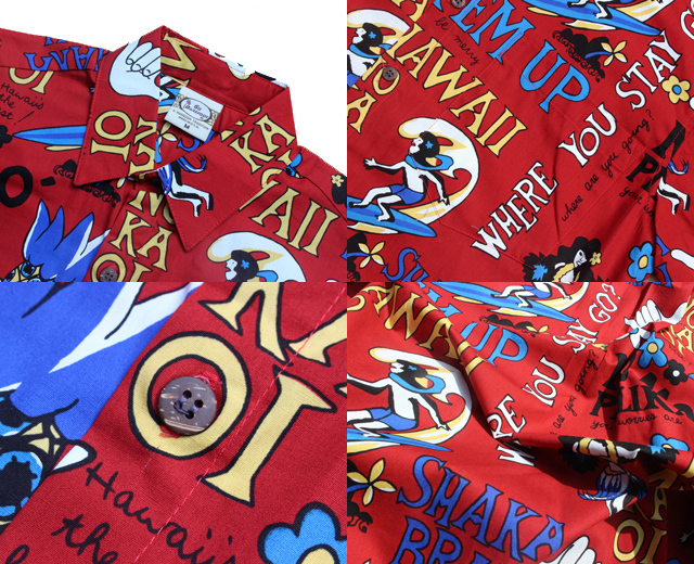 GOBAREFOOT ゴーベアフット アロハシャツ アメリカ製